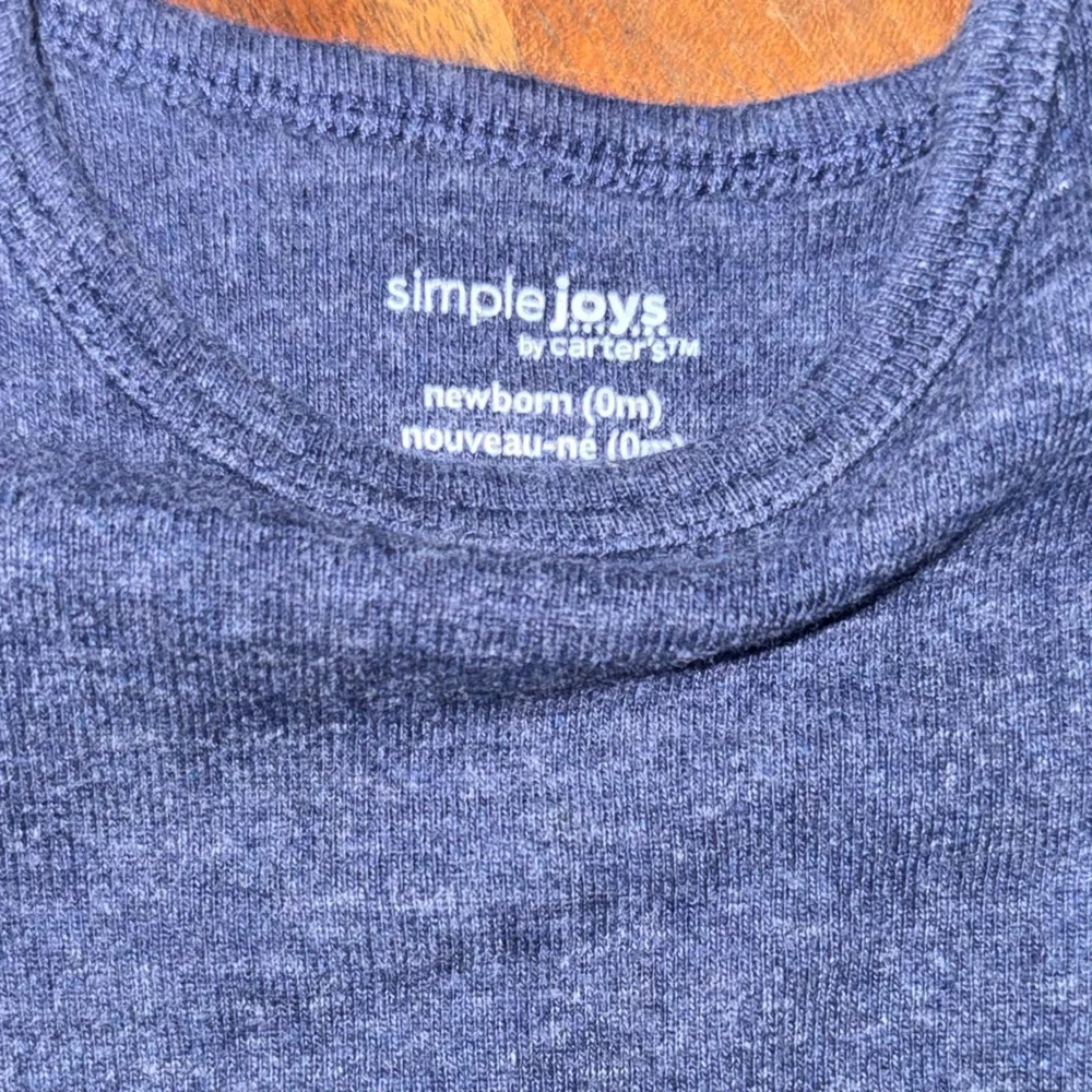 Simple Joys Heather Blue‎ Kids Bodysuit